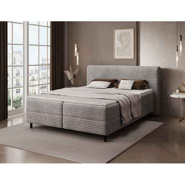Boxspring Cortiko Rozměry: 160 x 200 cm, látka: Modullo 3