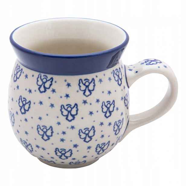 Český Hrnek 470 ml Bolesławiec Andělé na Vánoce