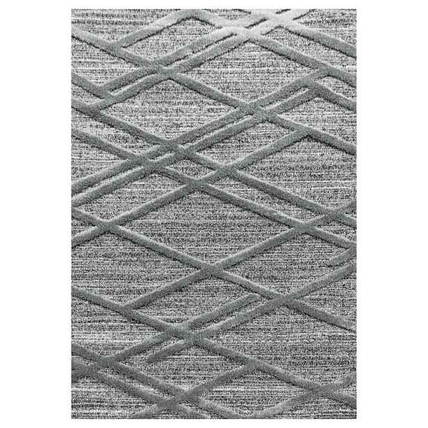 Kusový koberec Pisa 4706 Grey, 80x250, šedá, ložnice, Ayyildiz