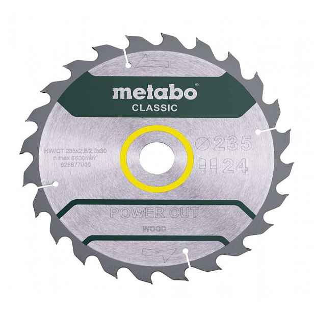 Metabo - Pilový kotouč na dřevo 235x30 mm, 24 zubů 628677000