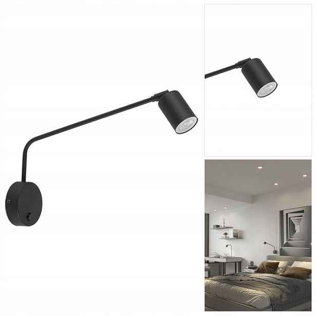 Nástěnné svítidlo s vypínačem Nex Black 11361 Tk Lighting