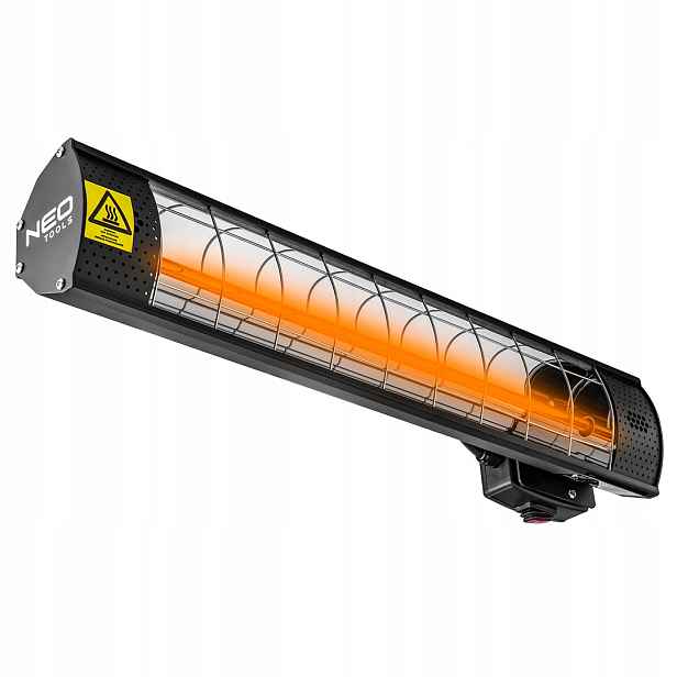 Ohřívač 2000W, IP65, topný element golden halogen lamp