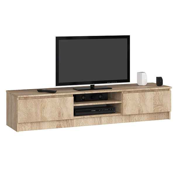 Ak furniture TV stolek Ronon 160 cm dub sonoma