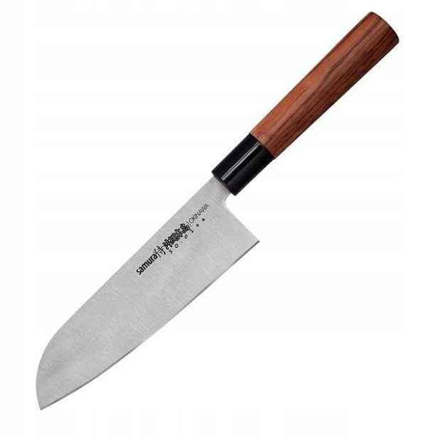 Nůž santoku Samura Okinawa 17,5 cm ocel AUS-8 rukojeť palisandr SO-0194