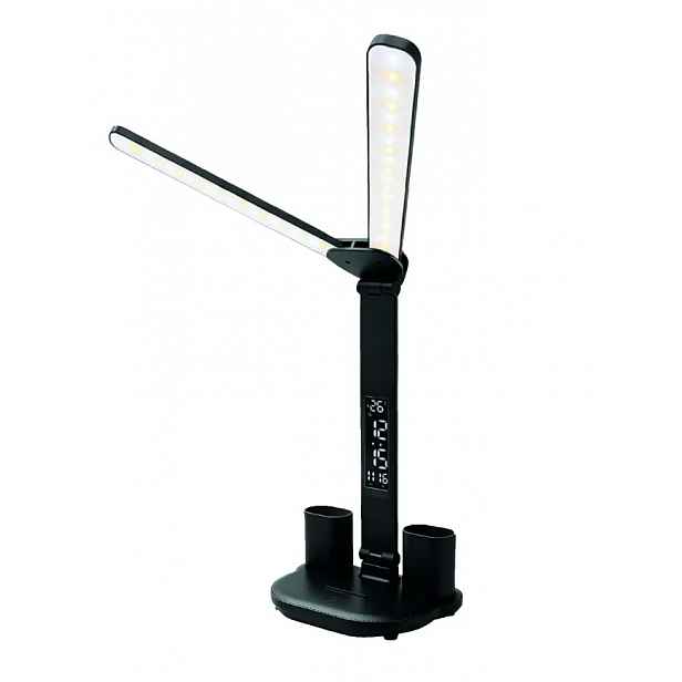 STOLNÍ LAMPA DALIS CZARNY CCT 7W DIM USB LB1