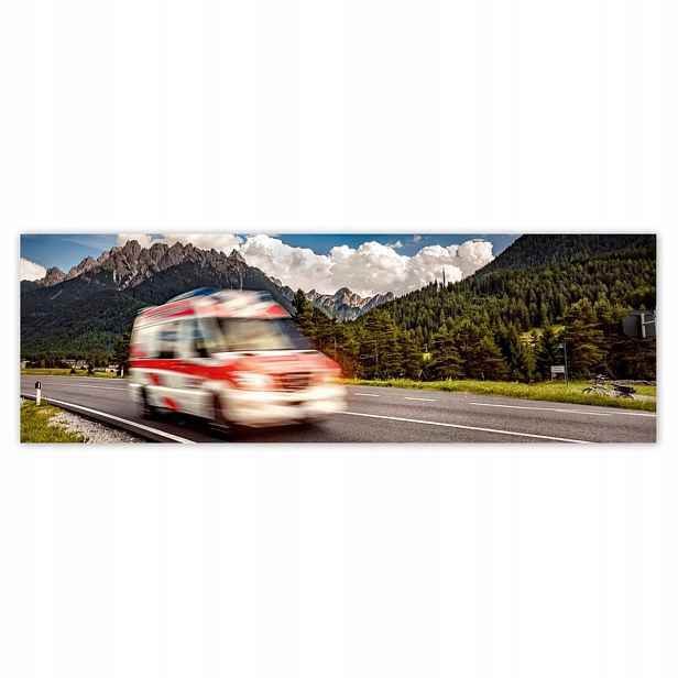 Plakáty 200x66 Ambulance spěchající signál