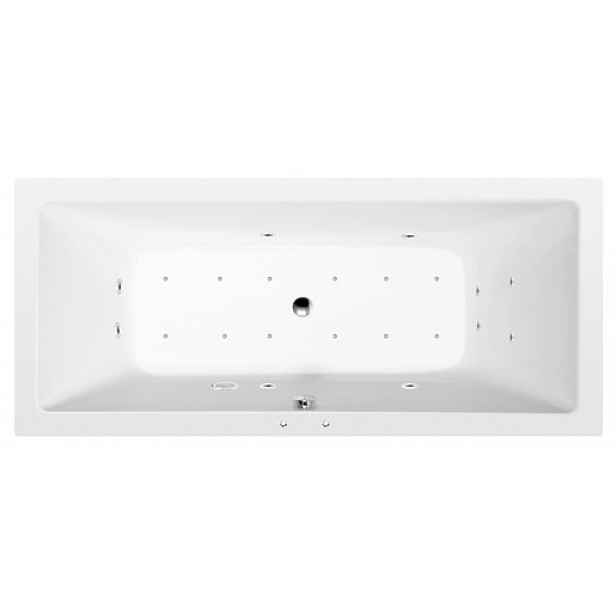 Masážní vana Polysan Krysta 180x70 cm Active Hydro-Air akrylát levá i pravá 72906.2010