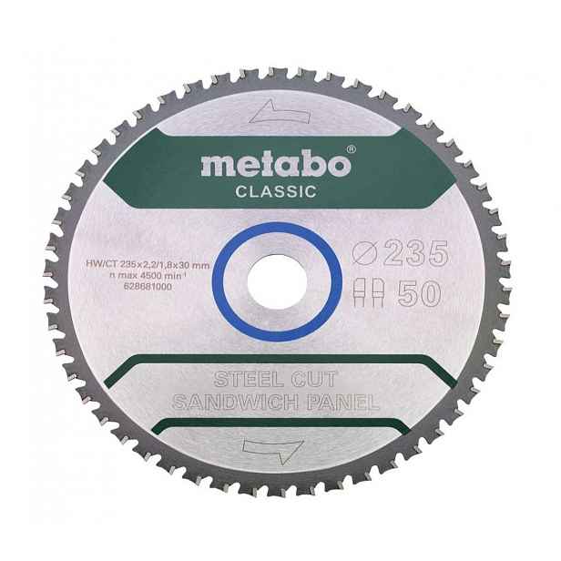 Metabo - Pilový kotouč na kov 235x30 mm, 50 zubů 628681000