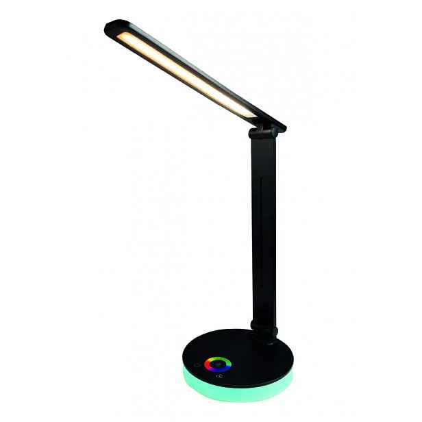 STOLNÍ LAMPA DRACO BLACK CCT 5W RGB LB1