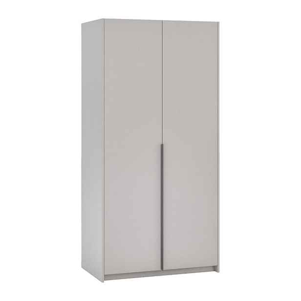 MASSENO ŠATNÍ SKŘÍŇ S OTOČNÝMI DVEŘMI AMARA, 100/204/58 cm 2dveřová, kašmírová