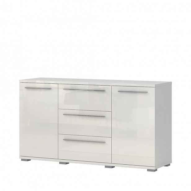 Komoda PIANO - K23/PN béžová lesk