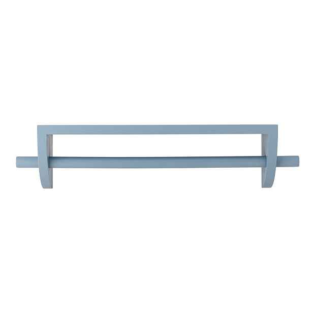 Modrá dětská police z masivu pavlovnie 60 cm Mingus – Bloomingville Mini
