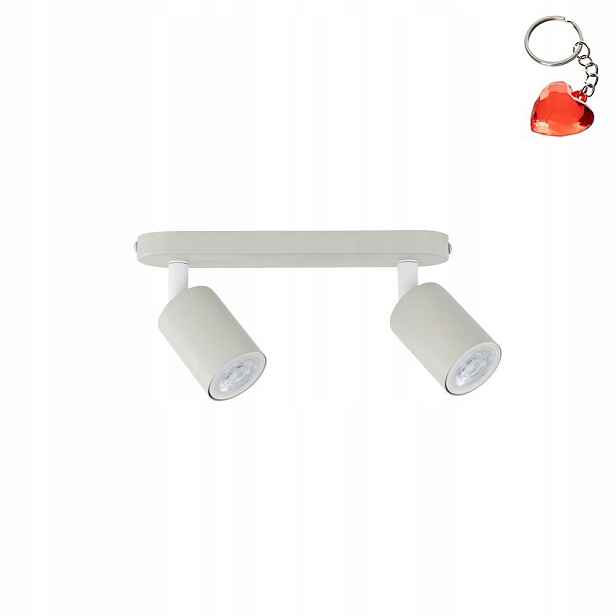 Reflektorová lampa Spot Livia Béžová GU10 Pohyblivé zdroje pro Tk Lighting
