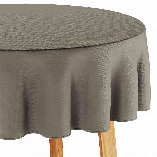 Ubrus odolný proti skvrnám Filumi Cappuccino 150x150 Kolo