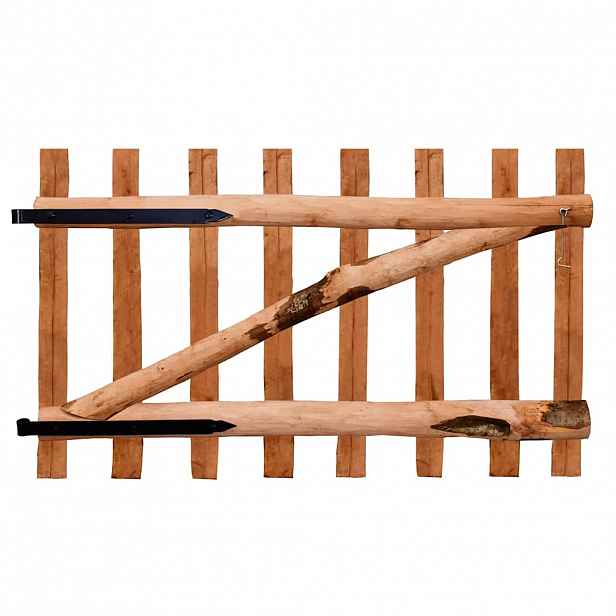 vidaXL Zahradní branka impregnované lískové dřevo 100 x 60 cm