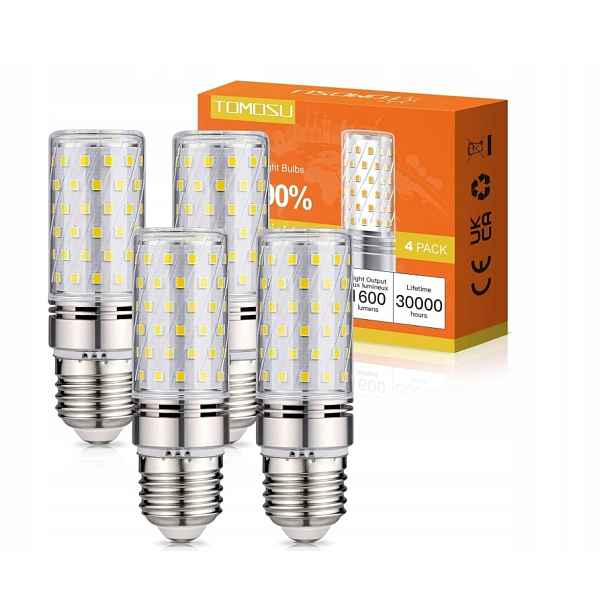 Led žárovka 16 W, E27, studená bílá, 6000 K, Led žárovka