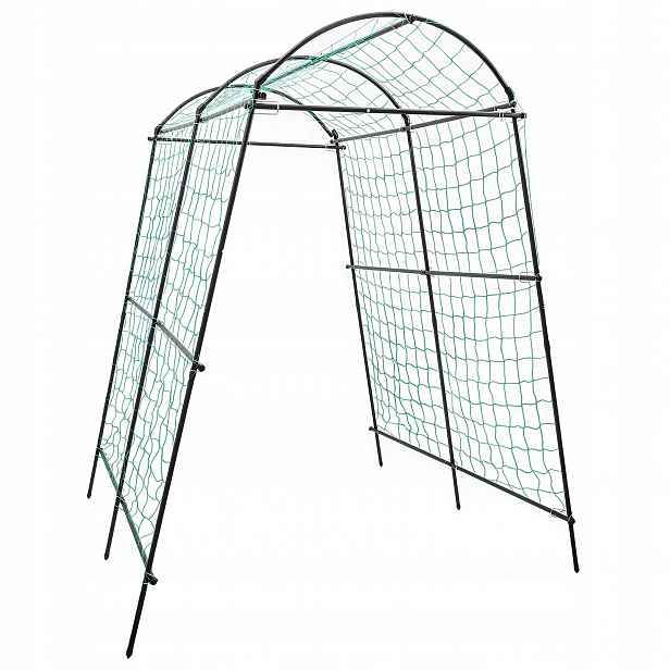 Pergola zahradní oblouk 230 cm Rám pod růže popínavé kovové