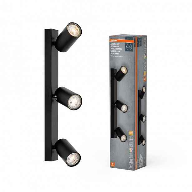 Stropní Svítidlo Spot Tuba Reflektor GU10 13.6W 2700K 690lm Spot Octagon