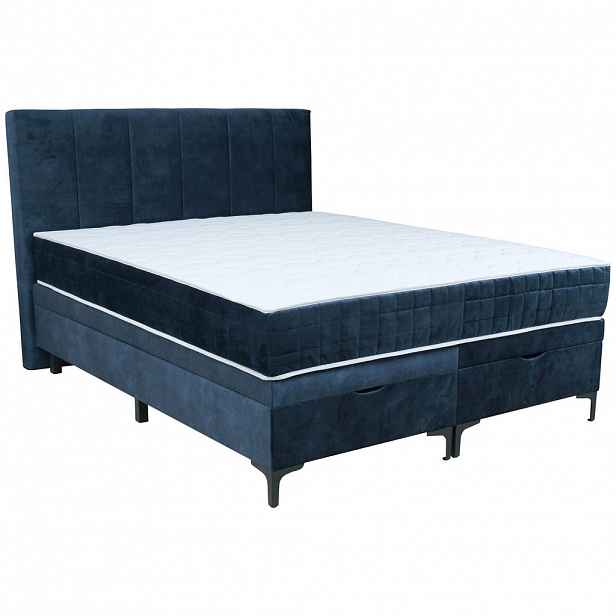 Hom`in POSTEL BOXSPRING, modrá