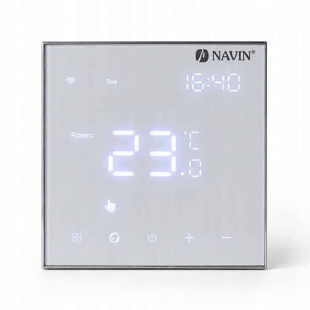 Termostat s Wi-Fi ovladačem Navin EH602 W-16A pro podlahové vytápění,