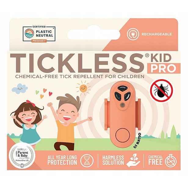 Tickless Pro Kid Nový Model, Účinná ochrana před klíšťaty, Pro děti