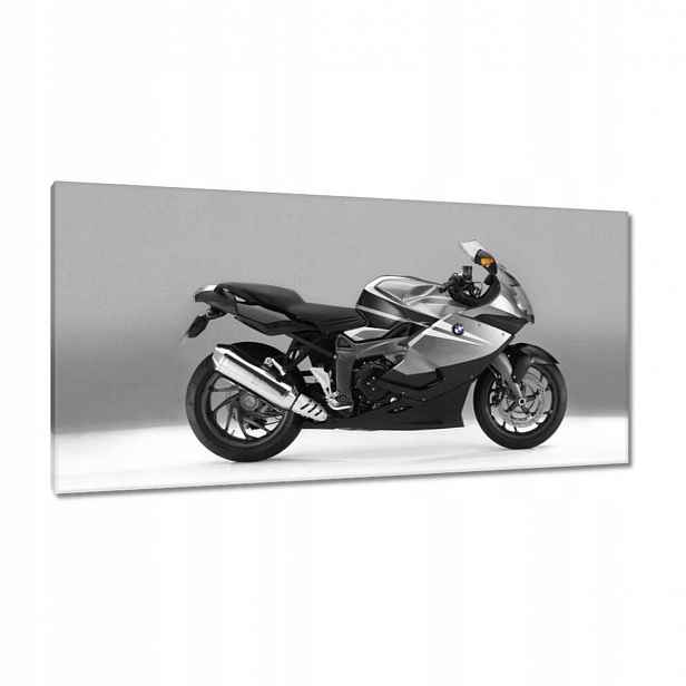 Obrazy 115x55 Šedý závodník Bmw Motor
