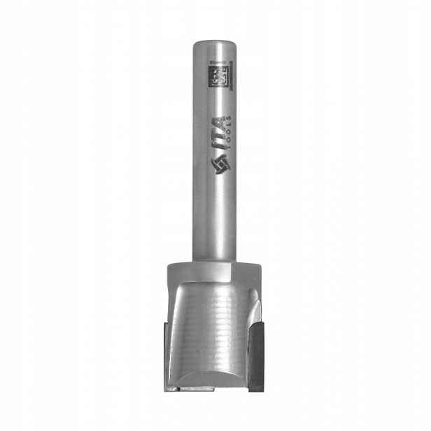 Ita Tools diamantová fréza Pcd jednoduchá Z2+1 D18 I12 L63 S8
