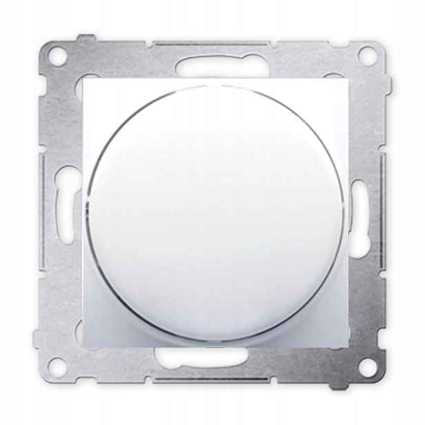 Simon 54 Otočný stmívač pro stmívatelné Led diody 230V 5-250W bílý