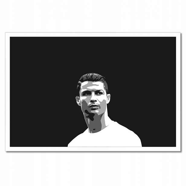 Plakáty v rámu 60x40 Cristiano Ronaldo Fotbalista