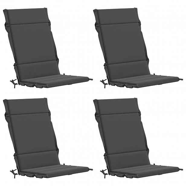 vidaXL Polstry na křesla s vysokým opěradlem - 4 kusy GEMERT 4 pcs