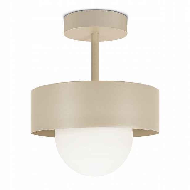 Závěsná stropní lampa Lustr Loft Béžová G9 Skleněné koule Modern Luxolar