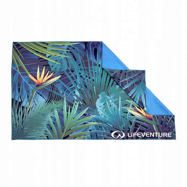 Rychleschnoucí ručník SoftFibre Lifeventure – Tropical 150 x 90 cm