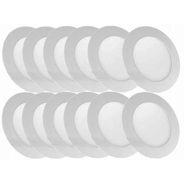 Sada stropních svítidel Halogen Led Slim 3W 12x
