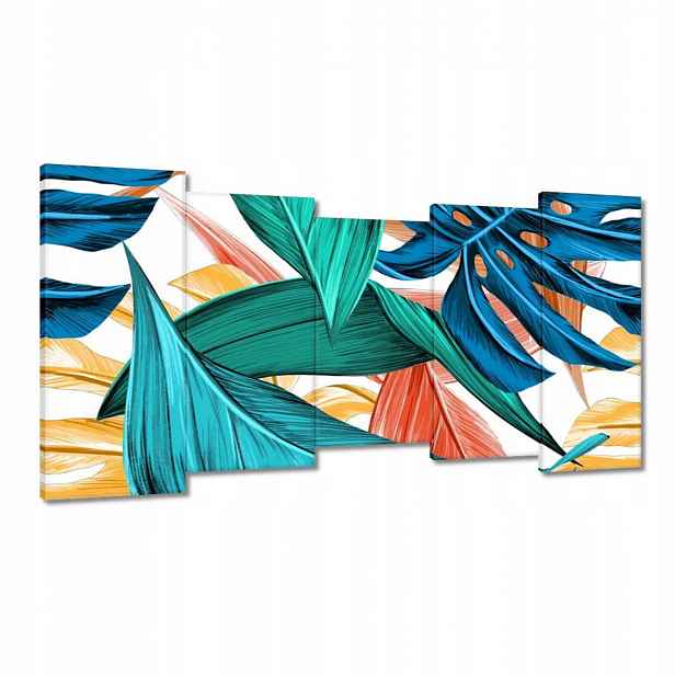 Obrazy 150x80 Kompozice z listů