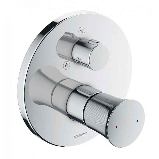 Duravit White Tulip - Baterie pod omítku, pro 2 spotřebiče, chrom WT4210012010