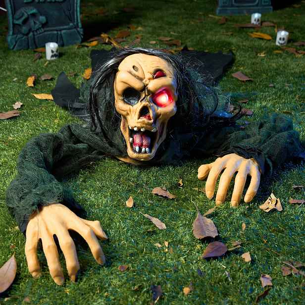 Joyin Lezoucí zombie rozbíjející zem (zelená)