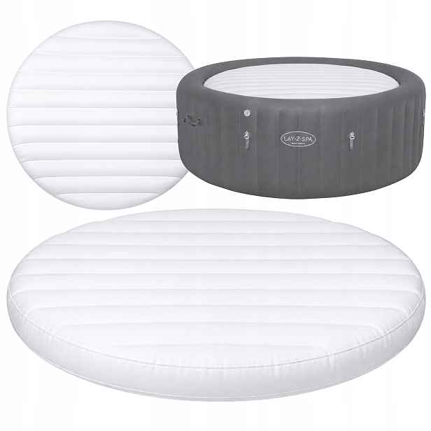 Nafukovací tepelná podložka pokrývající vířivku Lay-Z-Spa Santorini 216x80 Bestway