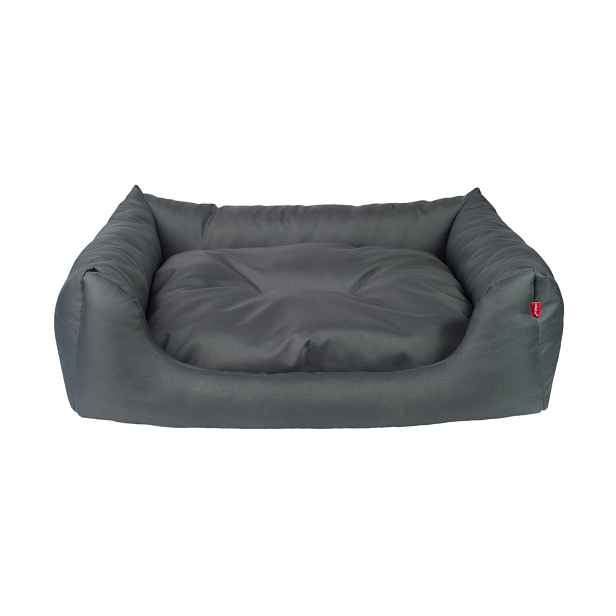 Pelíšek pro psa BASIK SOFA šedá velikost S, M, L, XL, XXL Rozměr: S - 58x46x17 cm
