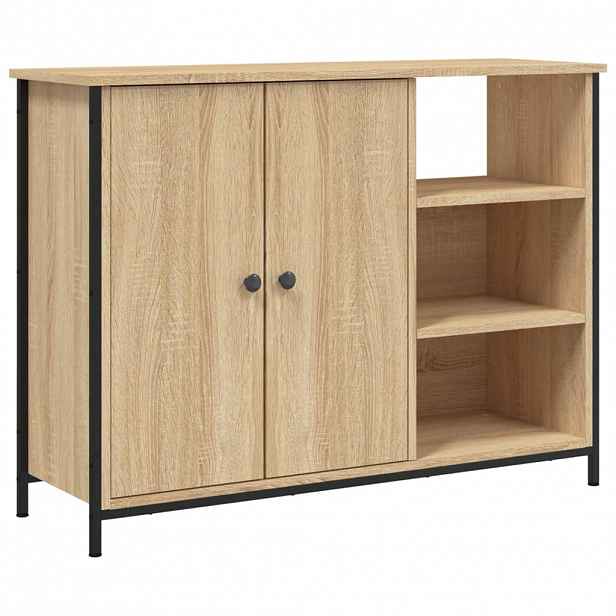 vidaXL Příborník dub sonoma 100 x 33 x 75 cm kompozitní dřevo