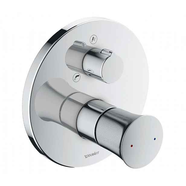 Duravit White Tulip - Baterie pod omítku, pro 2 spotřebiče, chrom WT5210018010