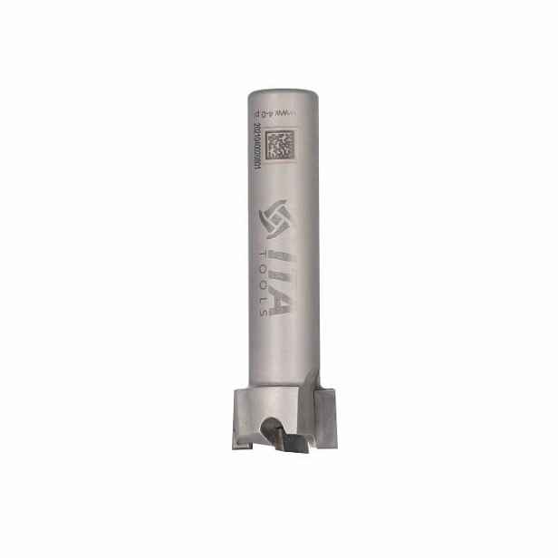 Ita Tools diamantová fréza Z2+1 D18 I10 L60 S12 mm negativní tělo Ocel