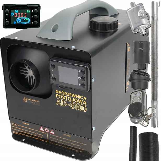 Topení Webasto 8KW 230V 12V Topidlo On Parkovací Diesel Polské