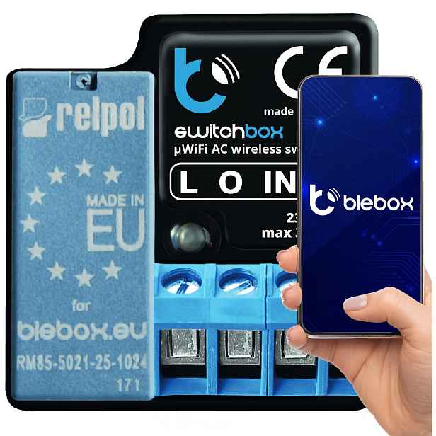 Reléový modul switchbox v3 Blebox