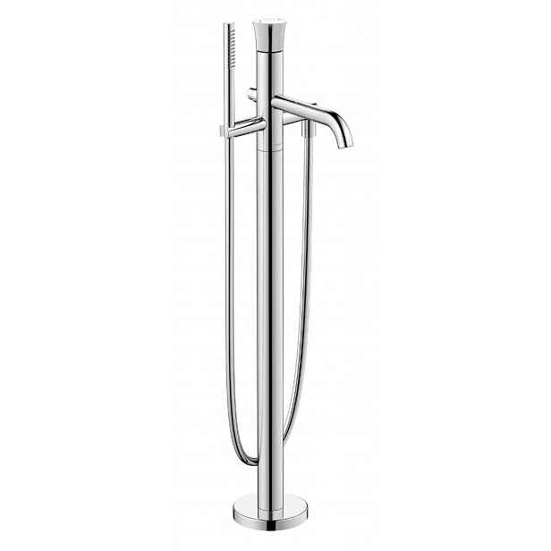Duravit White Tulip - Vanová baterie do podlahy, chrom WT5250000010