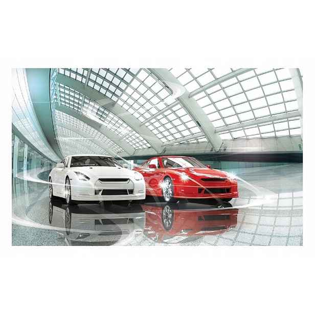 Fototapeta Auto Závod Dítě 312x219