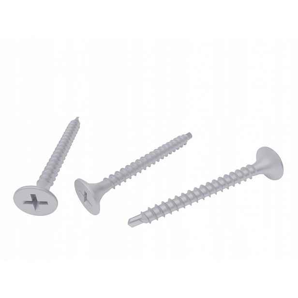 Plechové Šrouby S Borem Siniat Nida Hydro 2MM 45MM Třída C5 500 Ks
