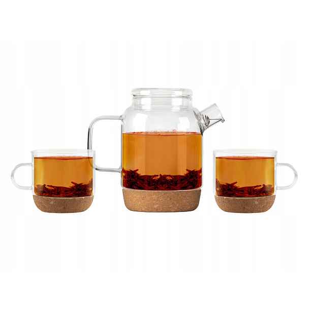 Sada na čaj džbán 800 ml 2 sklenice Vialli Design Vilagio