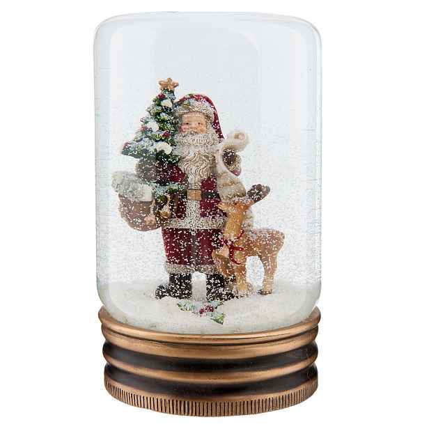 Sněžítko Santa - Ø 5*9 cm Clayre & Eef
