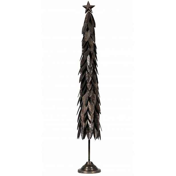 Vánoční Figurka Velká Vysoká 80 cm Loftový Vánoční Stromek Kovový Na Vánoce Dárek