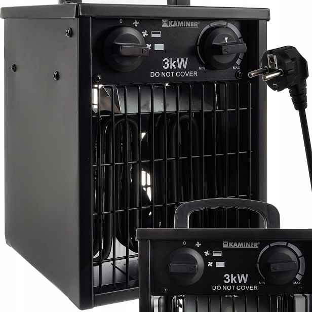 Elektrický ohřívač Kaminer Farelka s ventilátorem 3000 W